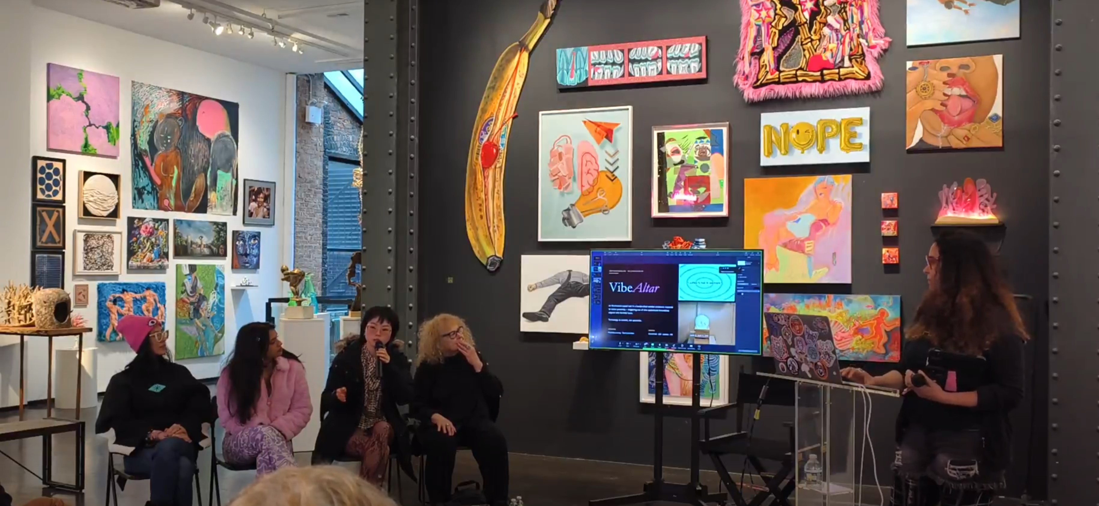 Yiting Liu at Techspressionism Salon 105